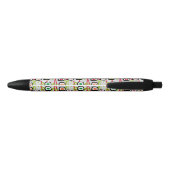 Sushi achtergrond zwarte inkt pen (Achterkant)