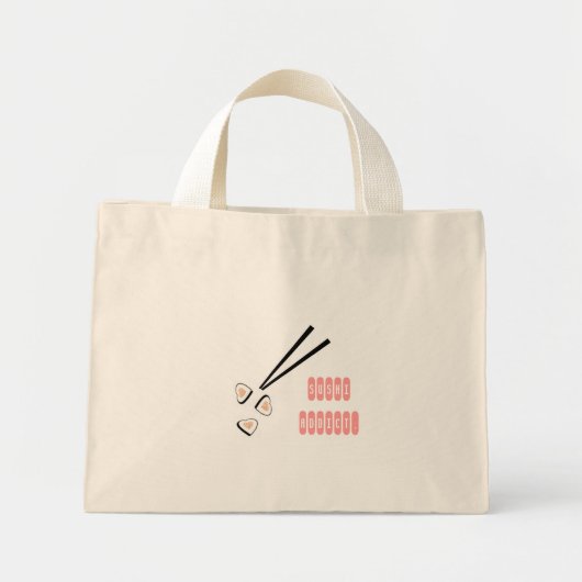 Sushi Addict Mini Tote Bag (Voorkant)