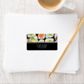 Sushi Adresetiketten Etiket (Insitu)