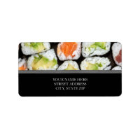Sushi Adresetiketten