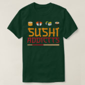Sushi adviseert Kawaii Japans Funny Sushi Lover T-shirt (Design voorkant)