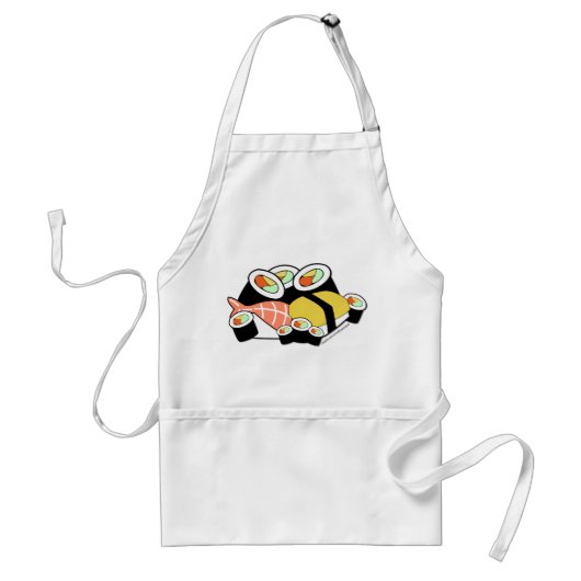 Sushi Apron Standaard Schort (Voorkant)