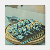  Sushi Artwork Magneet (Voorkant)