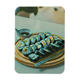 Sushi Artwork Magneet