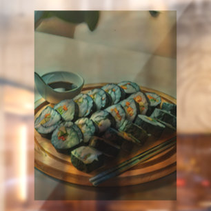  Sushi Artwork Raamsticker
