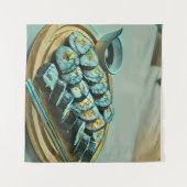  Sushi Artwork Wandkleed (Voorkant (horizontaal))
