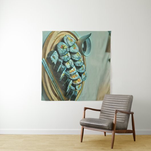  Sushi Artwork Wandkleed (In Situ (horizontaal))
