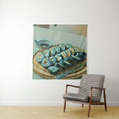  Sushi Artwork Wandkleed (In situ)
