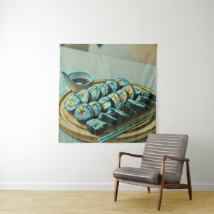 Sushi Artwork Wandkleed