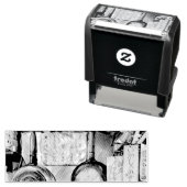  Sushi Artwork Zelfinktende Stempel (In situ)