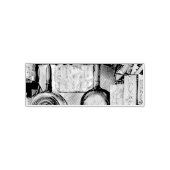  Sushi Artwork Zelfinktende Stempel (Design)