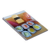 Sushi Asia Fish Rice Food Notitieboek (Rechterzijde)