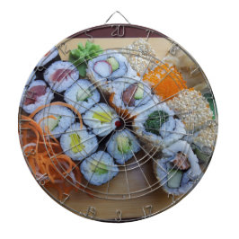 Sushi Asia Rice Fish Food Zee Dartbord