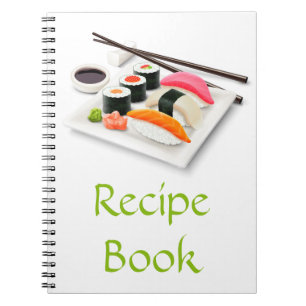 Sushi Asian Japans recept book gift Notitieboek