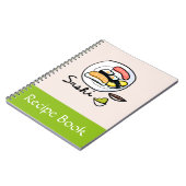 Sushi Asian Japans recept book gift Notitieboek (Linkerzijde)