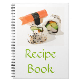 Sushi Aziatisch Japans kookboek cadeau Notitieboek