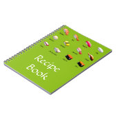 Sushi Aziatisch Japans kookboek cadeau Notitieboek (Linkerzijde)