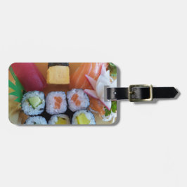 Sushi Azië Vis Rijst Eten Bagagelabel