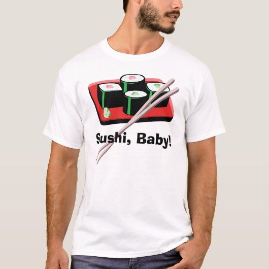 Sushi Baby California Roll Toddler T-Shirt (Voorkant)