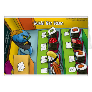 Sushi Bar Exam Funny T - shirts Mok Gifts, enz.