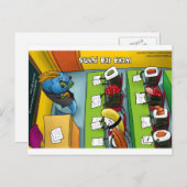 Sushi Bar Exam Funny T - shirts Mok Gifts, enz. Briefkaart (Voorkant / Achterkant)