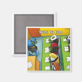 Sushi Bar Exam T - shirts Mokken Kaarten Cadeaus e Magneet (Voorkant / Achterkant)