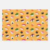 Sushi Bar Inpakpapier Set van 3 Vel (Voorkant 2)