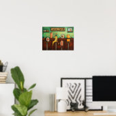 Sushi Bar Poster (Thuiskantoor)