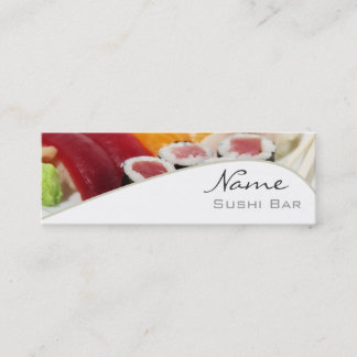 Sushi Bar-Visitekaartje Mini Visitekaartje