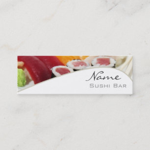Sushi Bar-Visitekaartje Mini Visitekaartje