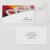 Sushi Bar-Visitekaartje Visitekaartje (Voorkant / Achterkant)