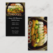Sushi Bar-Visitekaartje Visitekaartje (Voorkant / Achterkant)