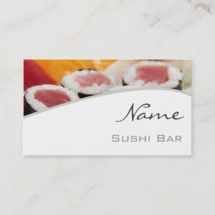 Sushi Bar-Visitekaartje Visitekaartje