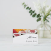 Sushi Bar-Visitekaartje Visitekaartje (Staand voorkant)