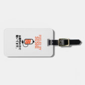 Sushi Batterij Japans eten Humor Bagagelabel (Voorkant horizontaal)