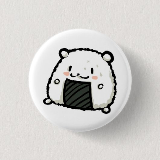 sushi beer ronde button 3,2 cm (Voorkant)