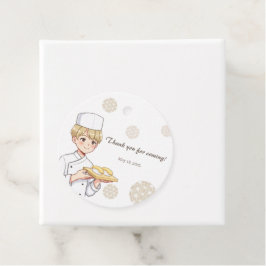 Sushi Birthday Party Invitation with Cute Anime  Bedankjes Labels