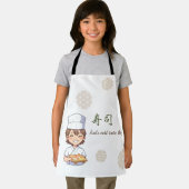 Sushi Birthday Party Invitation with Cute Anime  Schort (Insitu)