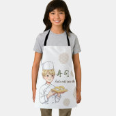 Sushi Birthday Party Invitation with Cute Anime  Schort (Insitu)