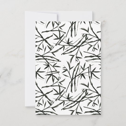 Sushi Birthday Party Modern Personalized Bedankkaart (Achterkant)