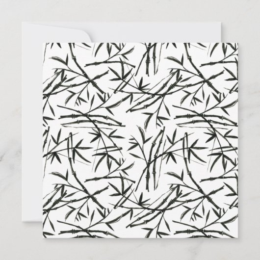 Sushi Birthday Party Personalized Modern Bedankkaart (Achterkant)