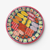 Sushi Birthday Party Supplies Paper Bord (Voorkant)