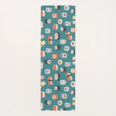 Sushi Blauwgroen Green Yogamat (Achterkant)