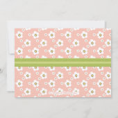 Sushi Bridal Shower Invitations Kaart (Achterkant)