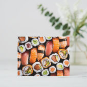 Sushi Briefkaart (Staand voorkant)