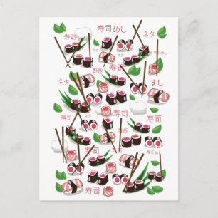 Sushi Briefkaart