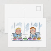 Sushi Briefkaart (Voorkant / Achterkant)