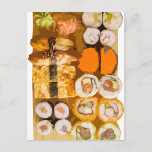Sushi Briefkaart