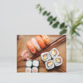 Sushi Briefkaart (Staand voorkant)