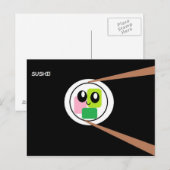 Sushi Briefkaart (Voorkant / Achterkant)